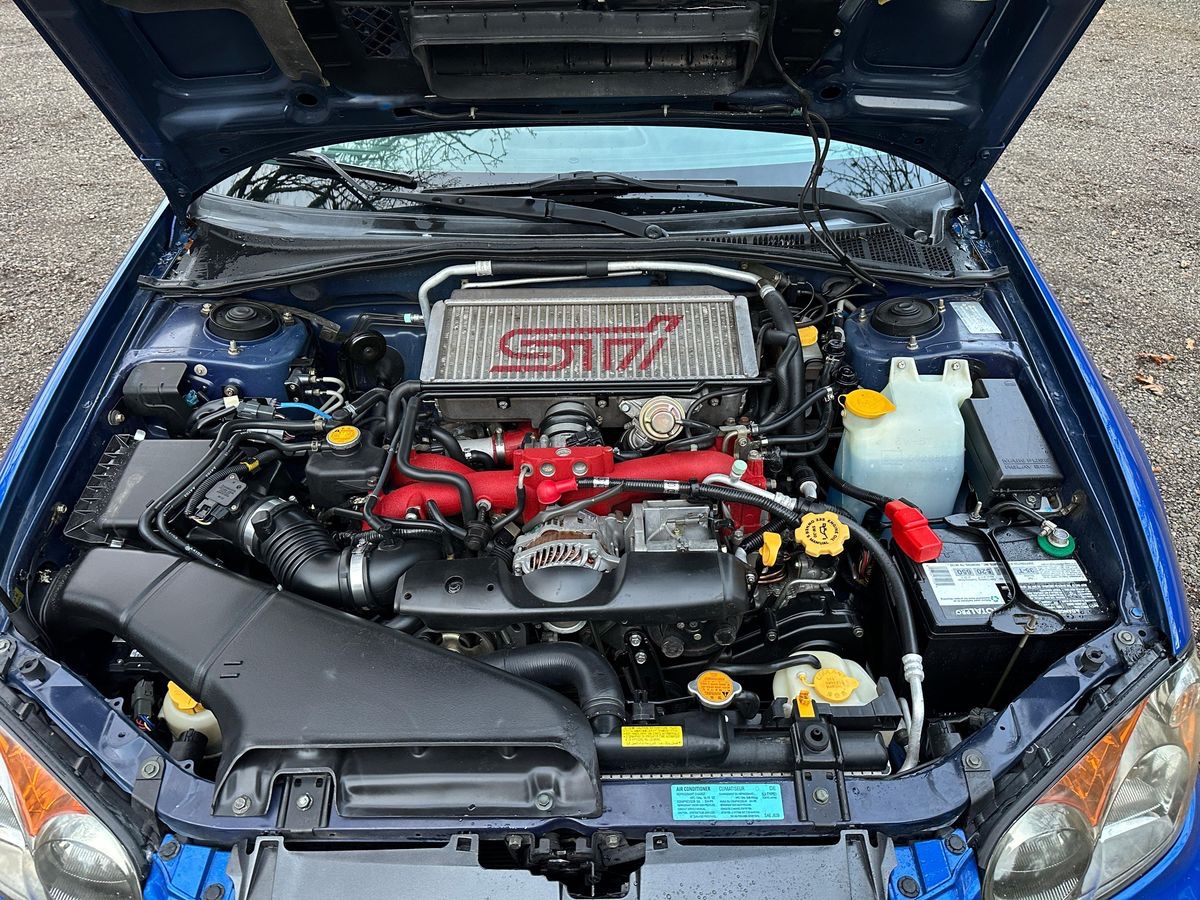 2005 Subaru Impreza WRX STI Watch NO RESERVE 6-Speed Manual, AWD, WR Blue Pearl, Mostly Unmodified - Image 15
