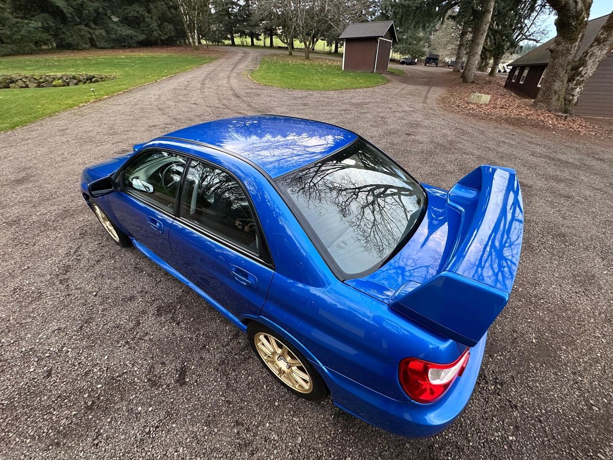 2005 Subaru Impreza WRX STI Watch NO RESERVE 6-Speed Manual, AWD, WR Blue Pearl, Mostly Unmodified - Image 2